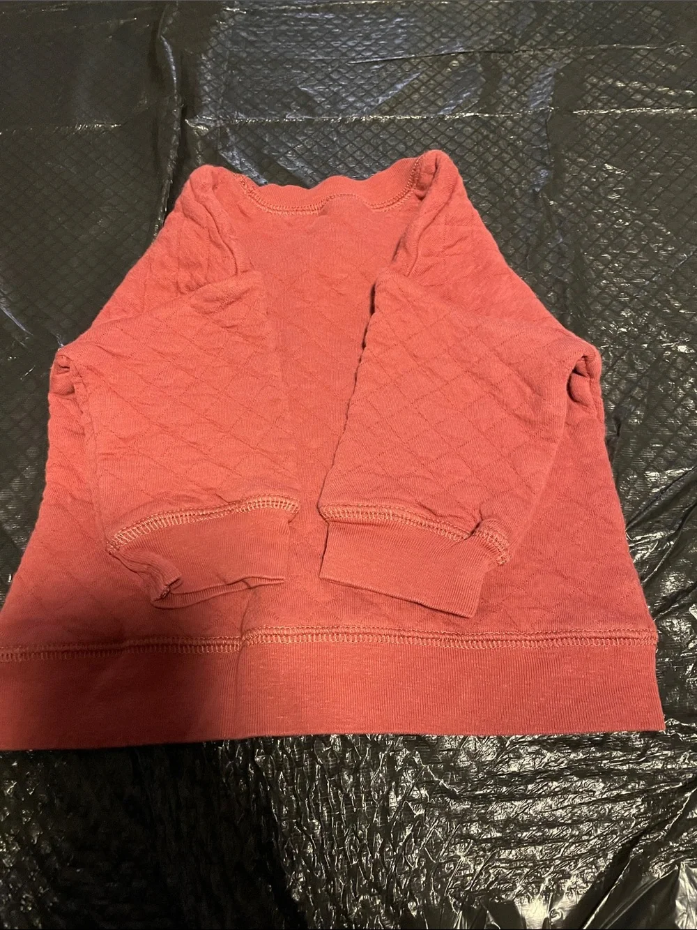 Carters quilted sweatshirt